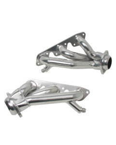 BBK 99-04 Mustang V6 Shorty Tuned Length Headers - 1-5/8 Silver Ceramic