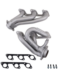 BBK 05-10 Mustang 4.0 V6 Shorty Tuned Length Headers - 1-5/8 Titanium Ceramic