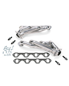 BBK 79-93 Mustang 5.0 Shorty Unequal Length Headers - 1-5/8 Silver Ceramic