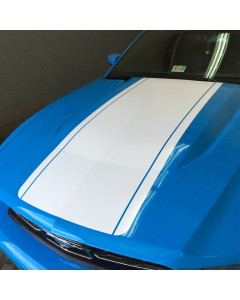 Anchor Room Hood Center Decal Kit (2010-2012 Mustang)
