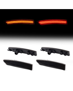 Auto Addict USA 2024+ Mustang S650 Smoke LED Side Markers (SET)(SMOKE)