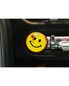 Anchor Room Push Button Decal "Smiley-Bullet" (Charger/Challenger)