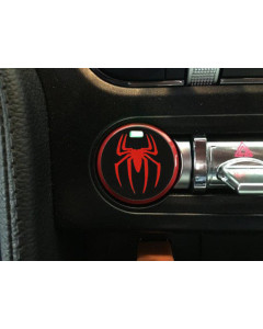 Anchor Room Push Button Decal "Spider-Man" (2015-2023 Mustang)