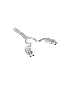 MBRP Race Cat-Back  - 304 Stainless Steel  (16-20 GT350/GT350R) 5.2