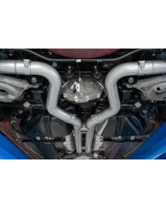 MBRP Street Cat-Back - Aluminized Steel  (18-23) 5.0