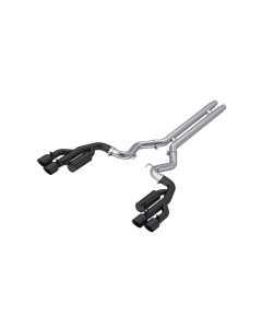 MBRP Race Cat-Back  - Black Coated Aluminized Steel  (18-23) 5.0
