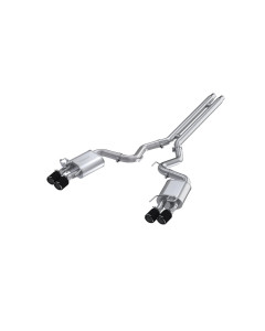 MBRP Cat-Back Pro-With Carbon Fiber Tips With Active Mustang GT Fastback 2018-2023