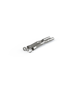 MBRP Resonator Delete  - 409 Stainless Steel  (15-25) 5.0