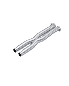 MBRP Shelby GT350 Resonator Delete X-Pipe  - 409 Stainless Steel (16-20)
