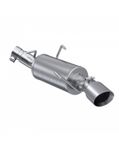 MBRP Street Axle-Back -  304 Stainless Steel, Single Tip (05-10 V6) 4.-0