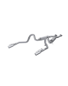 MBRP Cat-Back - Polished Tips (99-04) GT/Mach 1
