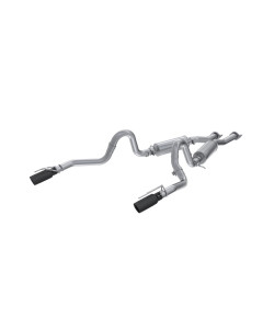 MBRP Cat-Back - Black Tips (99-04) GT/Mach 1