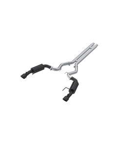 MBRP Street Cat-Back Black Coated Aluminized Steel (15-17 GT Convertible) 5.0