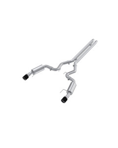 MBRP 3" Street Cat-Back - Stainless Steel  - Carbon Fiber Tips (24-25) 5.0