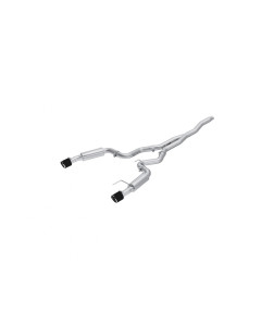 MBRP 3" Race Cat-Back - Stainless Steel  - Carbon Fiber Tips (15-23) EcoBoost 2.3
