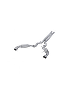 MBRP Race Cat-Back 3" - Aluminized Steel  (15-17) GT Coupe