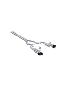 MBRP Armor Pro Race Cat-Back Mustang GT Fastback 2024-2025 W/ 4" Carbon Fiber Quad Tips