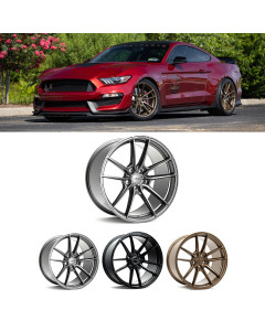 Velgen Lightweight Series VF5 Wheel Set 20x11 / 20x11.5 (15-20 GT350)