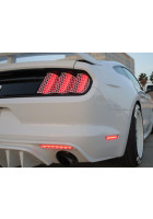 Anchor Room Honey Comb Rear Kit Vinyl Overlay (2015-2017 Mustang)