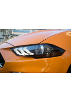 Anchor Room Headlight Amber Corner Vinyl Lens Tint (2018-2023 Mustang)