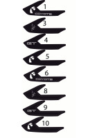 Anchor Room Printed Headlight Amber Corner Blackout (2018-2023 Mustang)