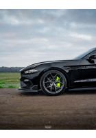 Anchor Room Partial Headlight Amber Corner Vinyl Lens Tint (2018-2023 Mustang)