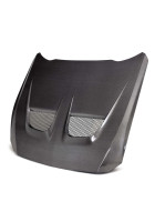 Auto Addict USA 2024+ Mustang S650 Type-GTD Gloss Carbon Fiber Front Hood