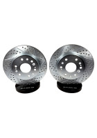 Baer Brakes Claw Performance Rotors, Rear - 05-14 Mustang GT, Base Shelby GT500, Shelby GT, Shelby GT500KR, Bullitt, Boss 302