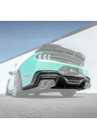 FFP 24-26 Mustang S650 Dark Horse Style Carbon Fiber Rear Bumper Diffuser
