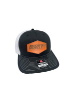 Modified Muscle Branded Leather Patch Hat