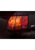 Anchor Room Tail Light Honey Comb Vinyl Overlay (1999-2004 Mustang)