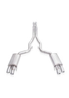 Stainless Works 2015+ Ford Shelby GT350 Redline Factory Connect X-Pipe Cat-Back Exhaust w/Valves
