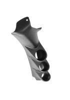 Autometer 01-04 Ford Mustang Convertible 52mm Black Triple Pillar Pod