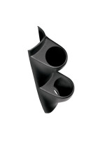 Autometer 79-93 Mustang Dual 2 1/16 Inch Black Gauge Pod