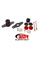 BMR 15-25 S550 Mustang Motor Mount Kit (Polyurethane) - Black Anodized