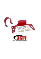 BMR 11-14 S197 Mustang Front Driveshaft Safety Loop - Red