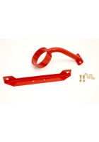 BMR 05-10 S197 Mustang Front Driveshaft Safety Loop - Red