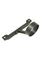 BMR 05-10 S197 Mustang Front Driveshaft Safety Loop - Black Hammertone