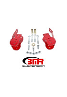 BMR 05-14 S197 Mustang Bolt-On Control Arm Relocation Brackets - Red