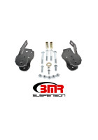 BMR 05-14 S197 Mustang Bolt-On Control Arm Relocation Brackets - Black Hammertone