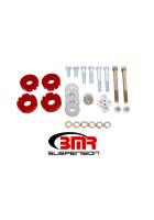 BMR 15-25 S550 Mustang Differential Lockout Bushing Kit (Polyurethane) - Red