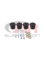 BMR 15-25 S550 Mustang Differential Bushing Kit (Aluminum) - Black