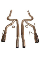 Roush 05-09 Mustang GT/GT500 Enhanced Sound Dual Cat-Back Exhaust Kit