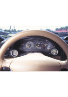 Autometer 94-00 Ford Mustang 52mm Black Dual Instrument Cluster Bezel