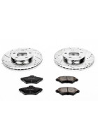 Power Stop 94-98 Ford Mustang Front Z23 Evolution Sport Brake Kit
