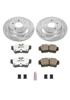 Power Stop 94-99 Ford Mustang Rear Z26 Street Warrior Brake Kit