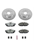Power Stop 11-14 Ford Mustang Rear Z26 Street Warrior Brake Kit