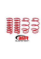 BMR 15-25 Mustang Performance Version Lowering Springs (Set Of 4) - Red
