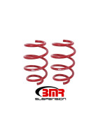 BMR 15-25 Mustang Front Handling Version Lowering Springs - Red