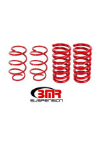 BMR 15-25 Mustang Drag Version Lowering Springs (Set Of 4) - Red